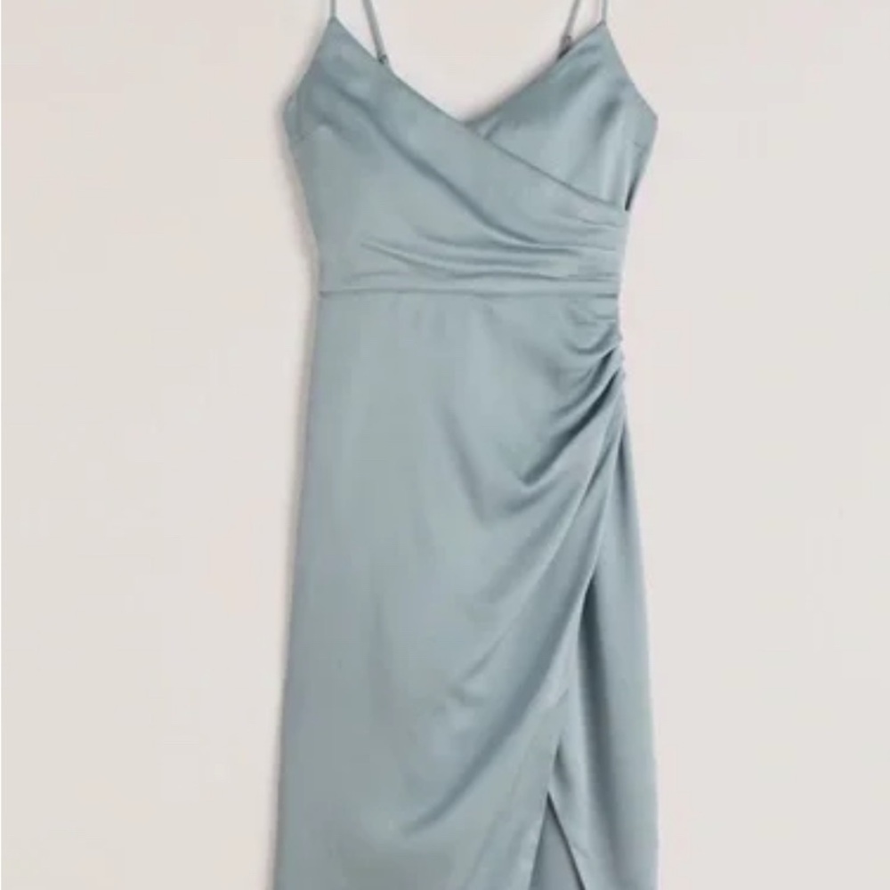Abercrombie & Fitch Asymmetrical Gray Dress
